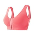 thumbnail image 1 of COMVALUE Mastectomy Bras for Women Compression Post Op Surgery Bra Front Closure Surgical Recovery Everyday Bra (Watermelon Red, L), 1 of 4
