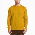 thumbnail image 1 of COMVALUE Mens Classic Crew Neck Knit Pullover Regular Fit Long Sleeve Solid Color Sweater For All Season Daily Use, 1 of 5