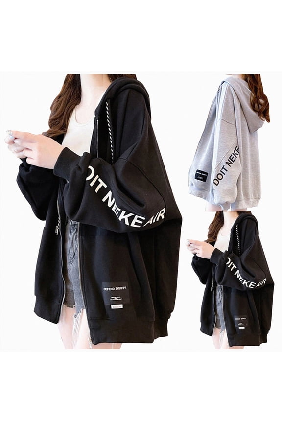 New Album Hoodie Jacket World Tour Zippered Sweatershirt Jacket (Grey, XXL)