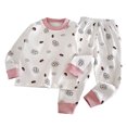 thumbnail image 1 of COMVALUE Toddler Girls Autumn Sleepwear 3 6 12 18 24 Months 3T 4T 5T 6T Cute Cartoon Character Print Long Sleeve Top and Elastic Sleep Bottoms, 1 of 4