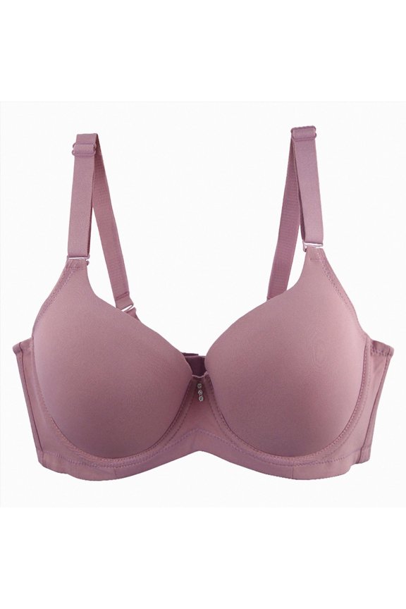 Woman's Ultimate T-Shirt Balconette Bra (Pink, 90D)