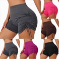 thumbnail image 1 of COMVALUE Women Swim Shorts High Waisted Swimsuit Shorts Tummy Control Bathing Suit Bottom Plus Size Boyshorts (Coffee, M), 1 of 5