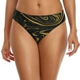 thumbnail image 1 of COMVALUE Women's Bikini Bottom, Cheeky Coverage, Swimwear Separates (Black, XL), 1 of 2