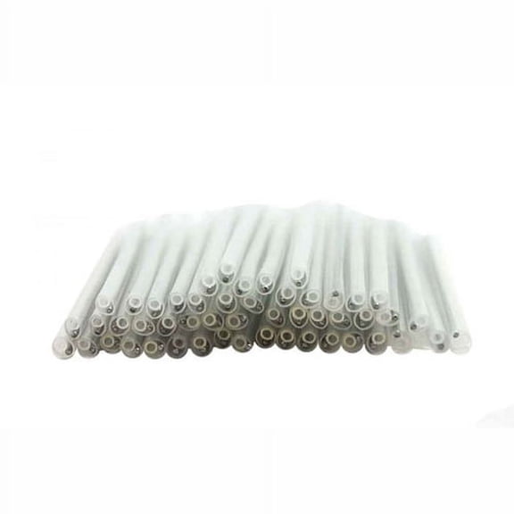 COMZON Mini 40mm Fusion Splice Sleeves for Fiber Optics, Stainless Steel Rod, 50 Pack