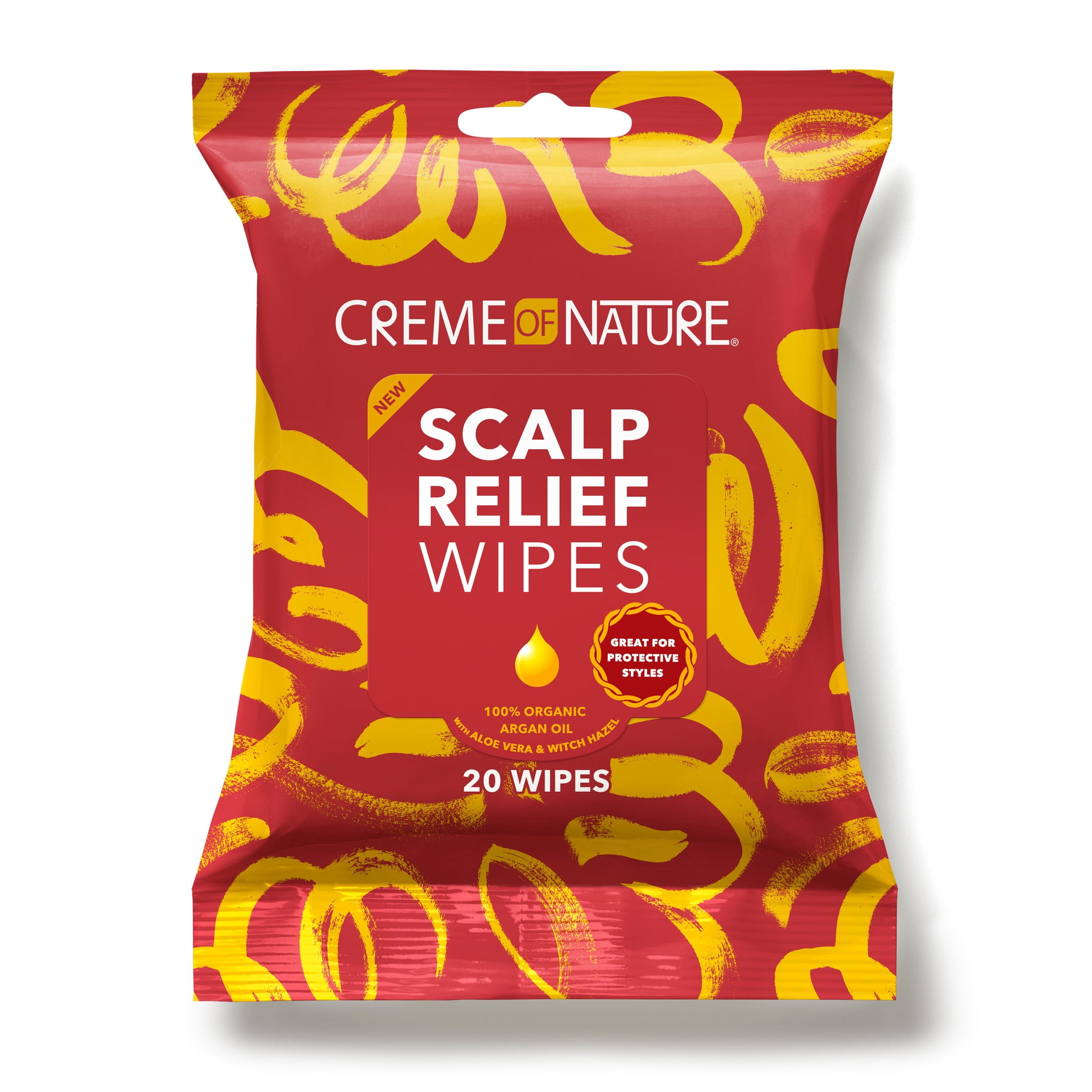 Creme of Nature Argan Oil from Morocco Scalp Relief Wipes