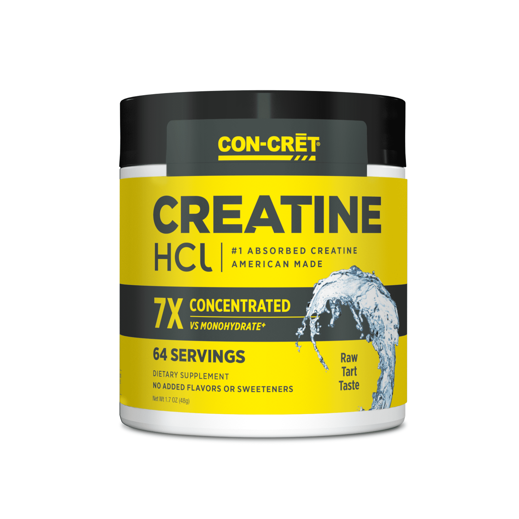 CON-CRET Creatine HCl Unflavored Powder - Walmart.com