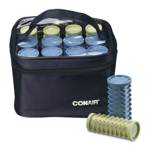 CONAIR COMPACT 12 PC ASST ROLLER SETTER W/ TRAVEL CASE