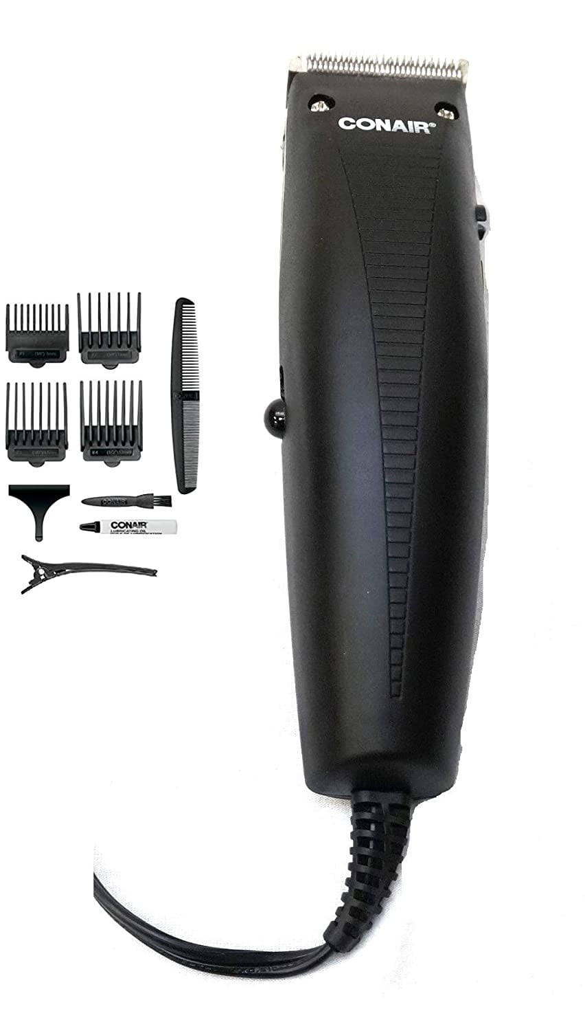 CONAIR Simple Cut Home Hair Cutting Clippers 10 PC Set Barber Kit