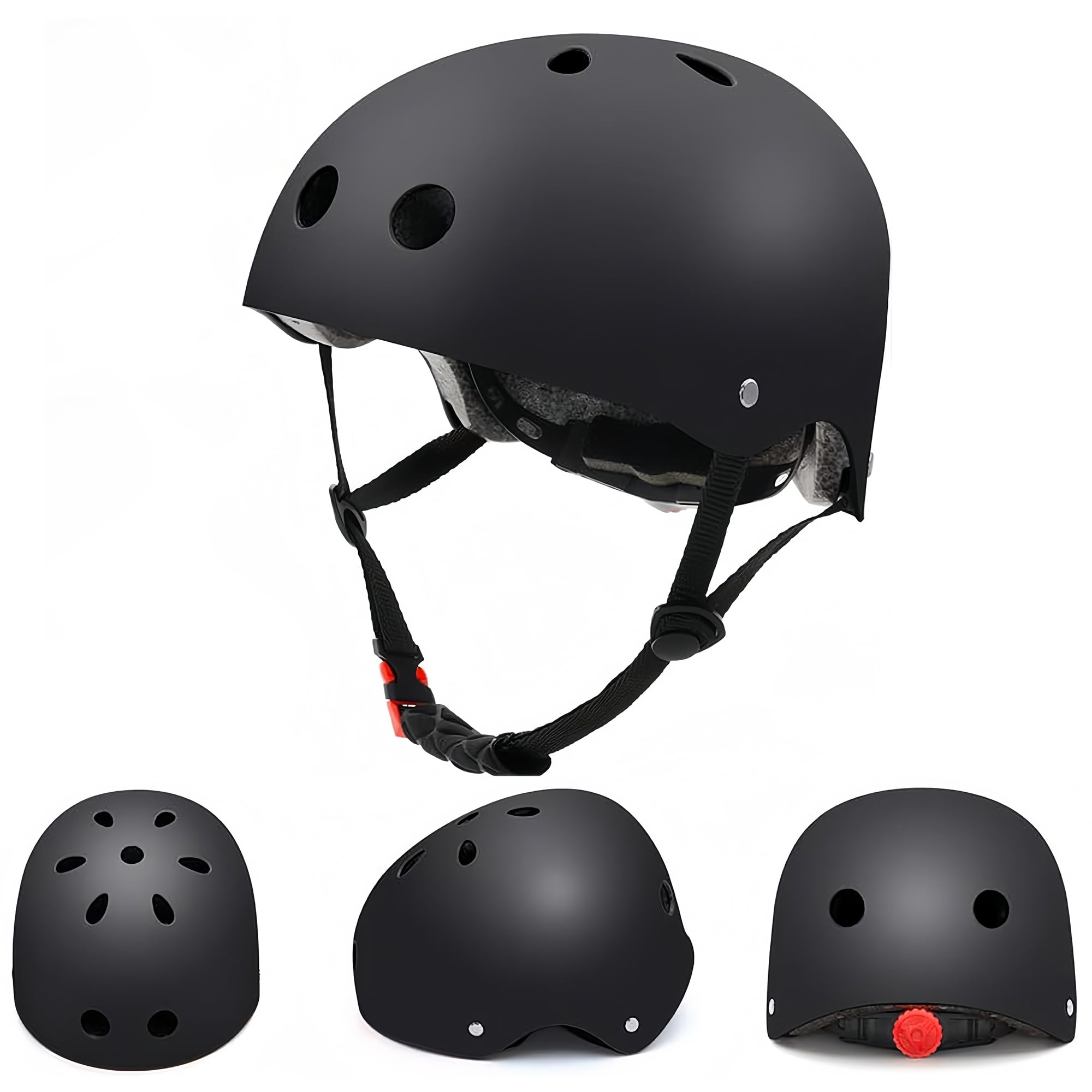 bike helmet for roller skating Chaya Elite Black (include removable peak) - Chaya To ensure a secure and comfortable fit The Best Helmets for Both