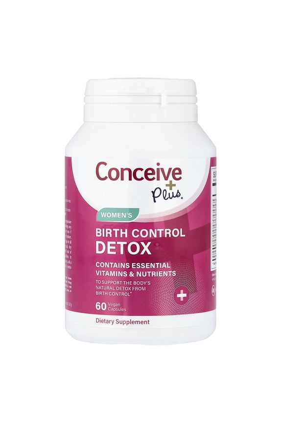 Women's Birth Control Detox, 60 Vegan Capsules