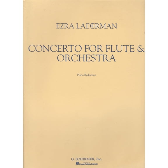 CONCERTO FOR FLUTE WITH PIANO REDUCTION (ORIGINALLY FLUTE AND ORCHESTRA)