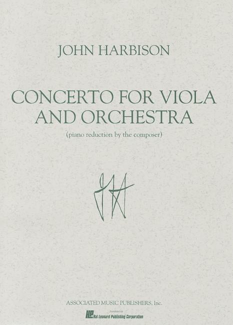 CONCERTO FOR VIOLA AND ORCHESTRA PIANO REDUCTION