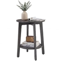 2-Tier CONCETTA Round Side Table Nightstand only