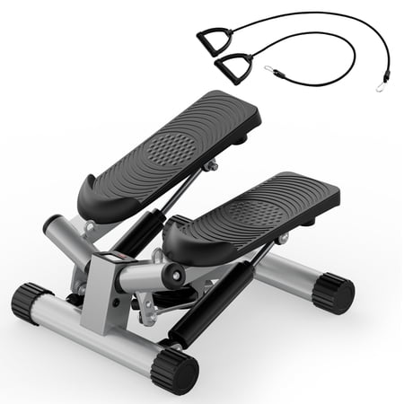 CONCETTA Stair Stepper with Resistance Bands, Silent Hydraulic System & 265 lbs Capacity