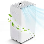 CONCETTA 30 Pint Dehumidifier for Basement and Large Rooms, 70 oz Water Tank, Auto Shut-Off, and Intelligent Humidity Control