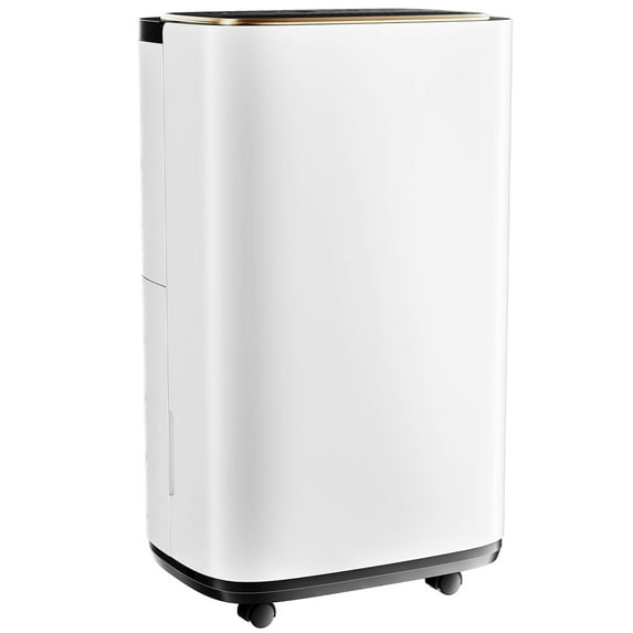 CONCETTA High Efficiency Dehumidifier 1.59 Gallon, Energy Star Rated, Covers up to 4,500 Sq. Ft, Portable with Drain Hose, Ideal for Basement, Large Rooms, and Bathroom, White