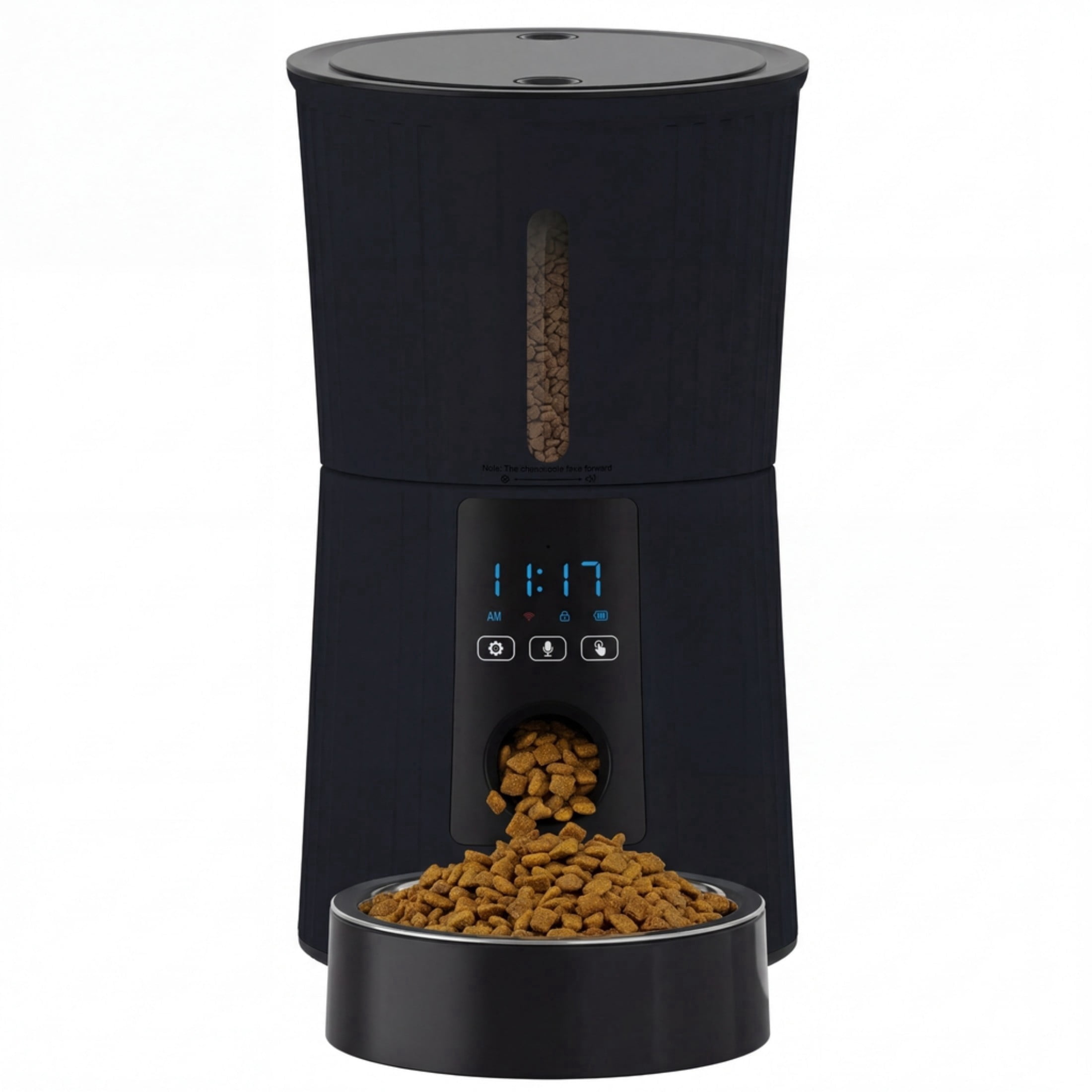 SHOUFTW 4L Automatic Pet Feeder - Programmable Timed Dry Food Dispenser ...