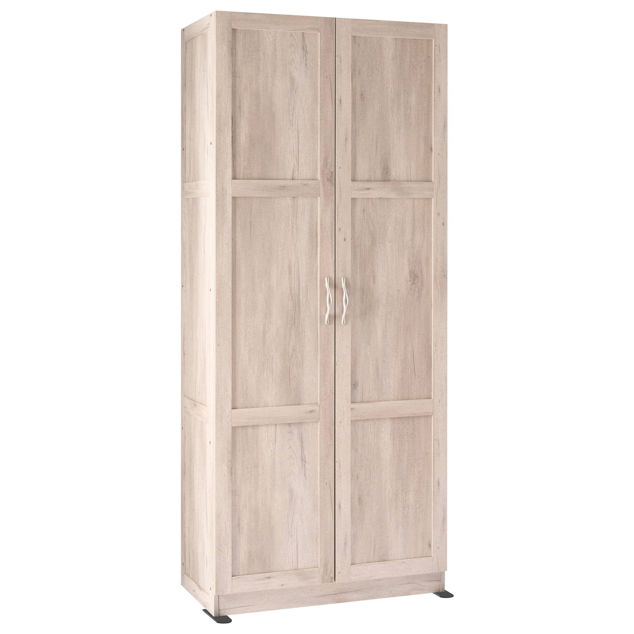 CONCETTA 71 inch Wooden Storage Cabinet, Freestanding Cupboard, 4-Tier Home Organizer for Kitchen, Living Room, Bedroom, Pantry, Beige