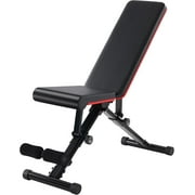 CONCETTA Weight Adjustable Workout Bench for Home Gym, 795LBS Capacity Foldable Bench Press，Black