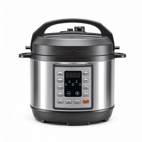 SHOUFTW 9-in-1 Electric Pressure Cooker, Slow Cook, Rice, Steam, Sauté, Yogurt & Warm Functions, Recipe App Included, 3 Quart,Sliver