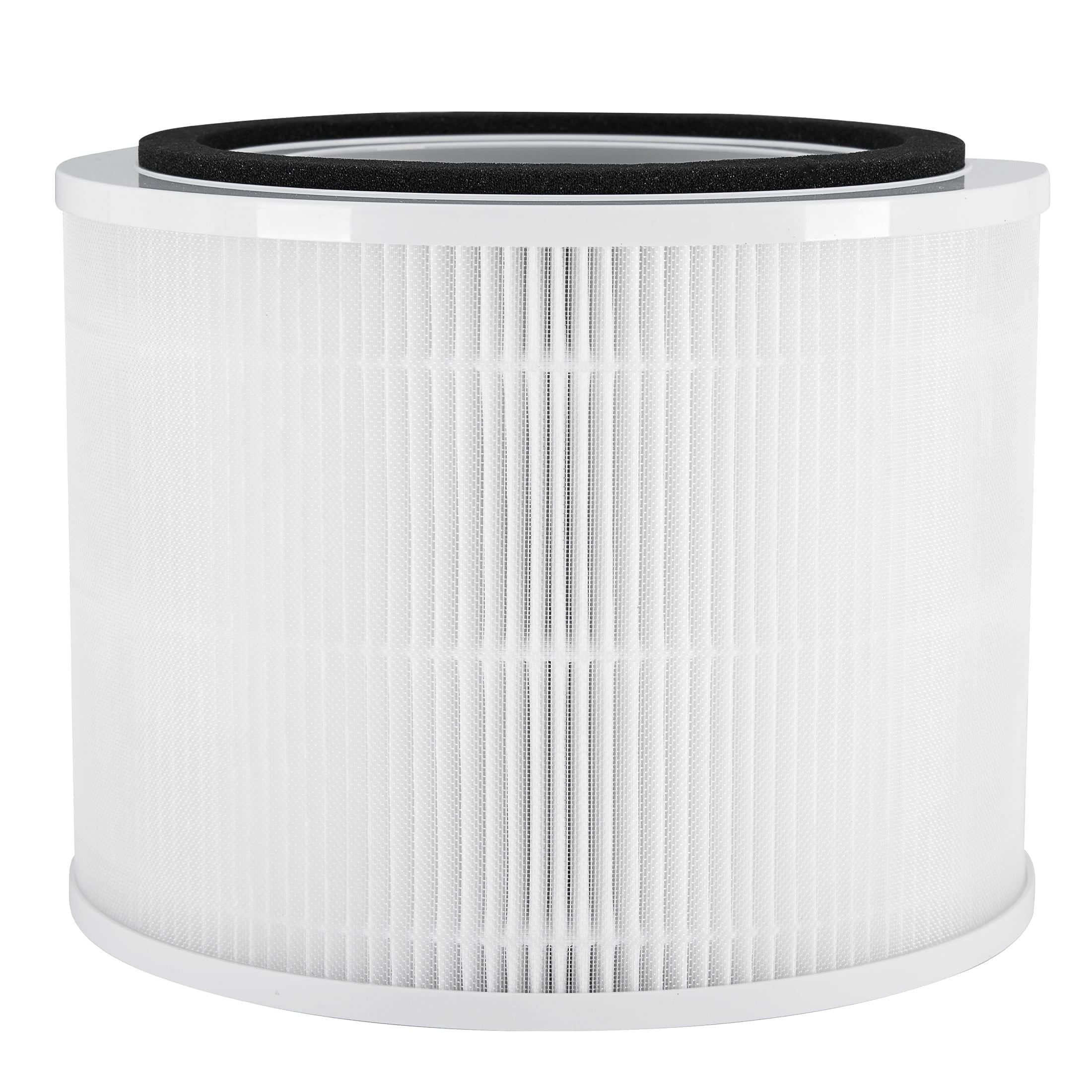 DUMOS Air Purifier Replacement Filter for Bedroom, H13 True HEPA 3-in-1 Filter, 1200 Sq.ft Room Capacity, White, Single Pack