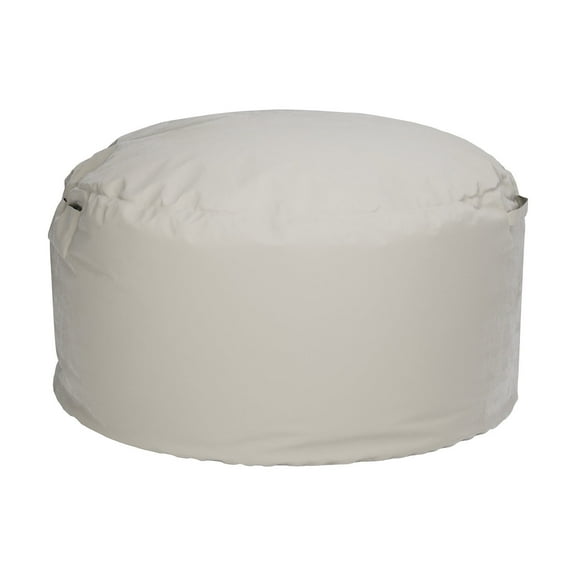 CONCETTA Bean Bag Sofa Chair 4Ft, Grey Modern Removable Micro Suede Cover for Living Room，Bedroom