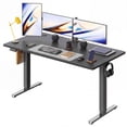 thumbnail image 1 of CONCETTA Electric Height Adjustable Desk, 55"x24" Ergonomic Sit Stand Workstation, One-Touch Lift Home Office Desk, Black, 1 of 10