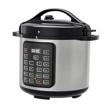 CONCETTA 6 QT Stainless Steel Electric Pressure Cooker, 12-in-1 Multi Electric Cookers, For Pressure, Rice, Steamer, Yogurt Maker, Slow Cook, New Sliver
