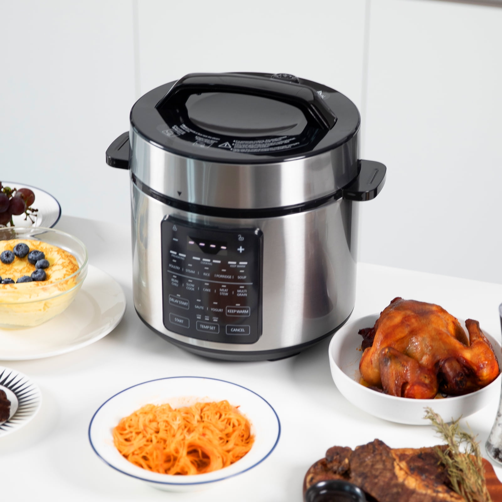 Messtin Travel Cooker 4L アルミ製 Amazon.com: 8 Quart 18/10 Stainless Steel 4 Piece Multi