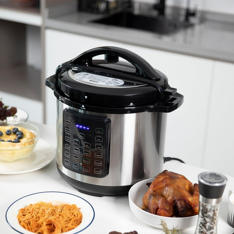 キッチン家電 Minute cooker CONCETTA Electric Pressure Cooker 8 Quart Multi Kitchen