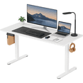 thumbnail image 1 of CONCETTA Electric Height Adjustable Desk, 63"x24" Ergonomic Sit Stand Workstation, One-Touch Lift Home Office Desk, White, 1 of 9