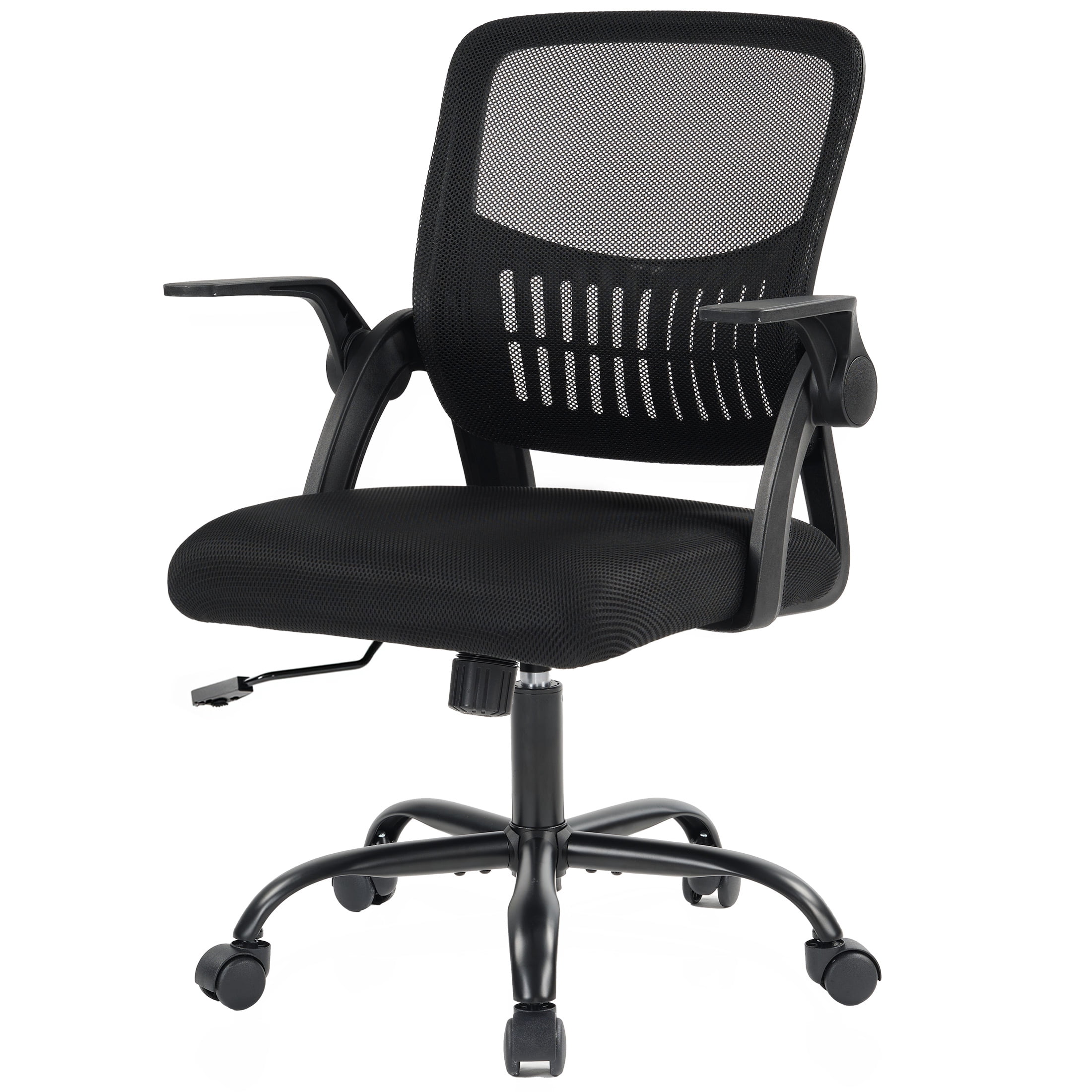 CONCETTA Office Chair, Ergonomic Mesh Computer Desk Chair with Adjustable Lumbar Support, Swivel Executive Task Chair for Home Office, Black
