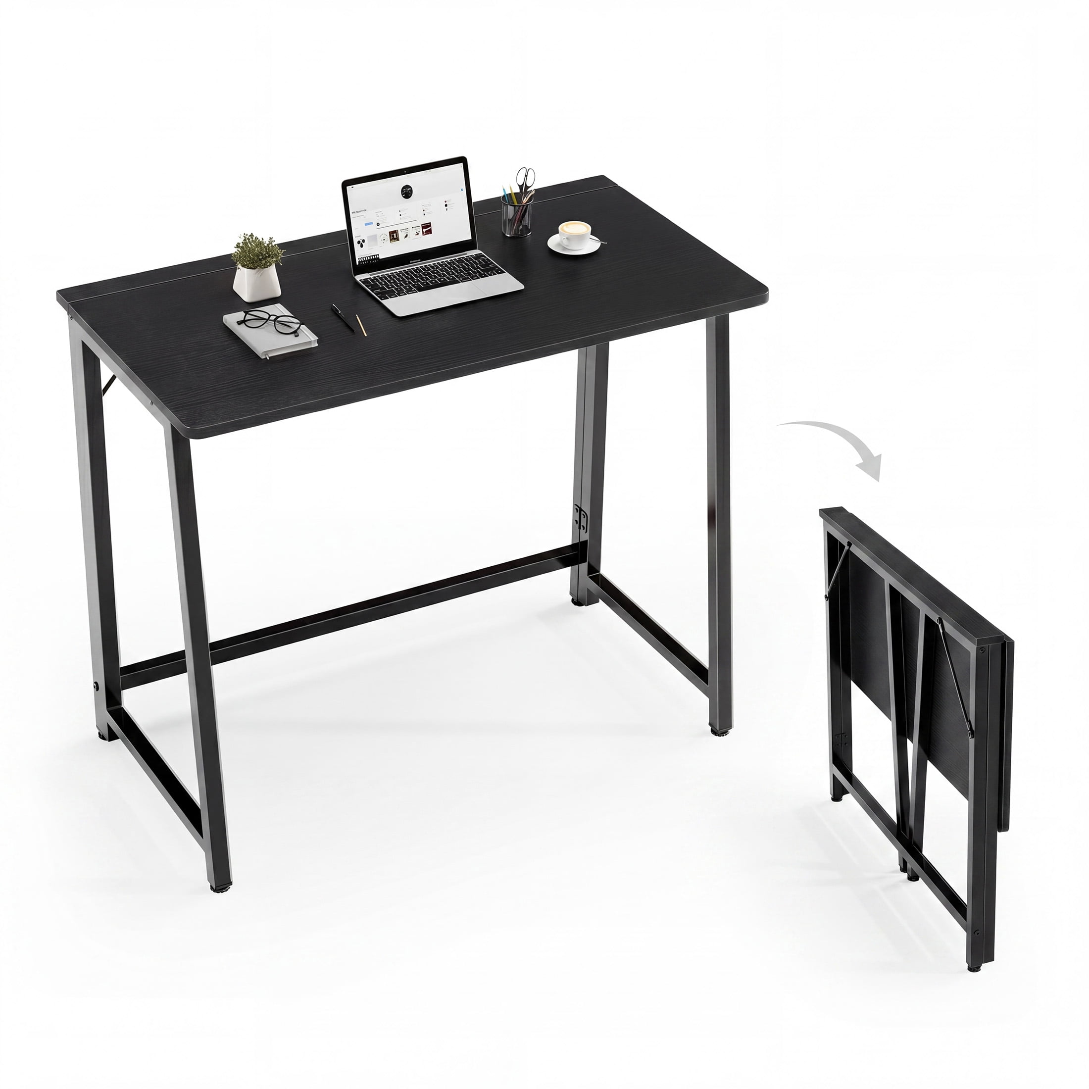Mini Work Desk CONCETTA Small Folding Desk 31.5
