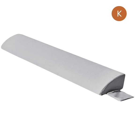 CONCETTA Headboard Gap Filler Pillow - High-Density Foam Wedge for Mattress-to-Headboard Space, with Storage Pocket & Removable Cover, King