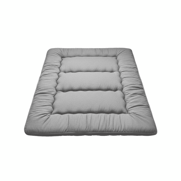 CONCETTA Memory Foam Futon Mattress, Twin Size, Foldable Tatami Floor Mattress with Storage Bag, Black