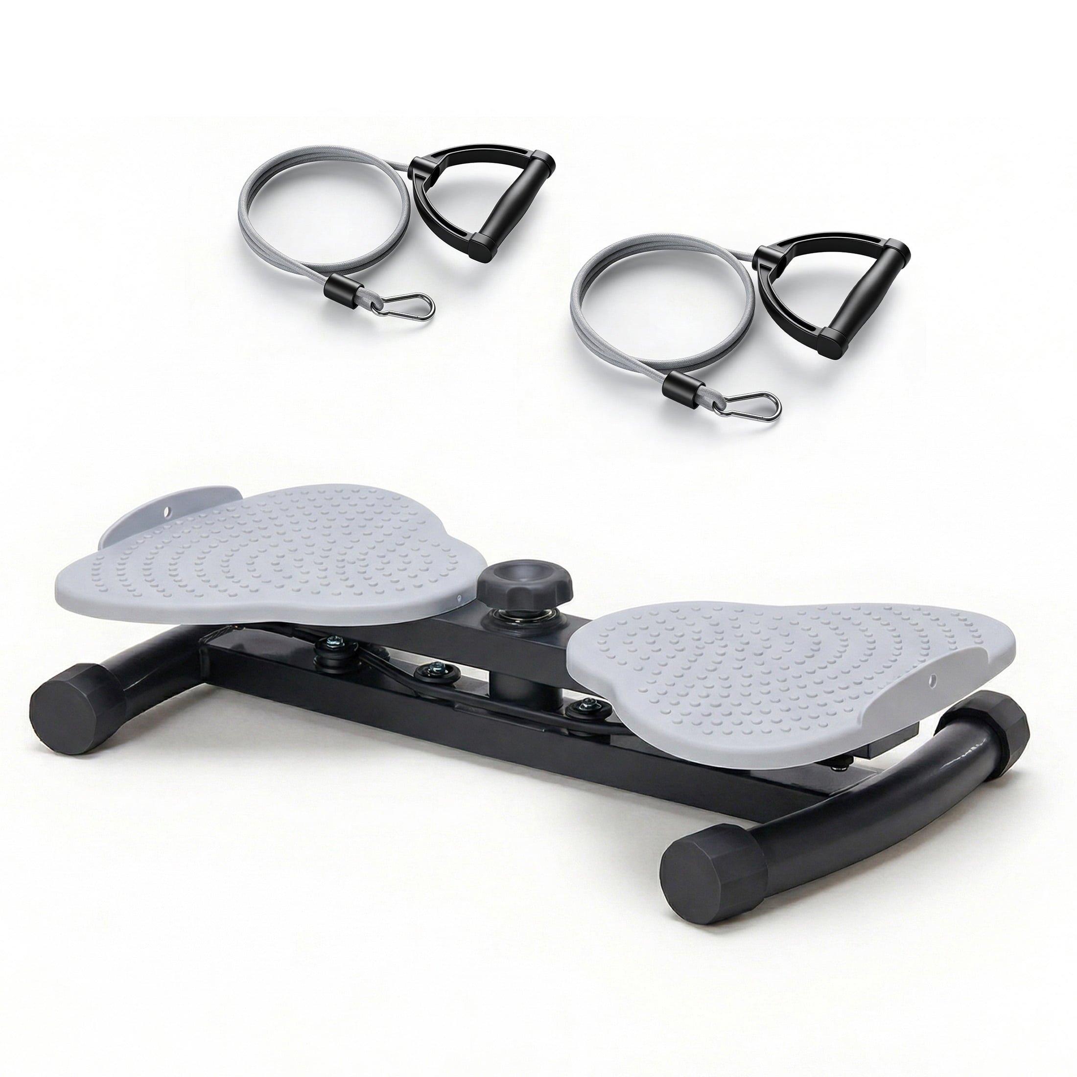 CONCETTA Waist Twister Machine Exercise, 300 lbs Weight Capacity for Waist and Abdominal, Weight Loss, Body Sculpting.Massage Base Plate and Non-Slip Surface, Noiseless, Gray