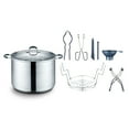 thumbnail image 1 of CONCORD 20 Quart Stainless Steel Canning Pot Set, 1 of 9