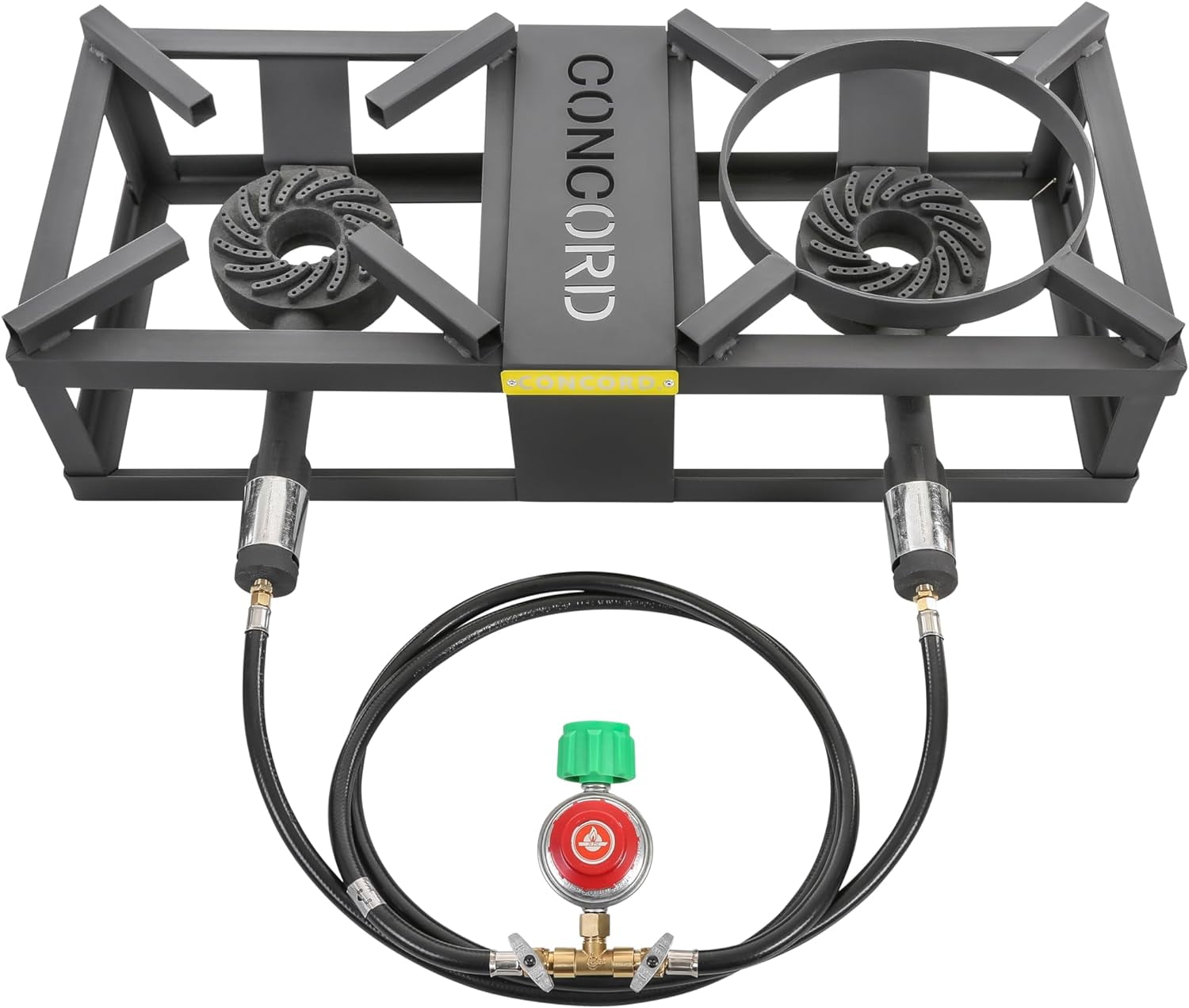 Concord Double Propane Outdoor Burner with Cast Iron Heads