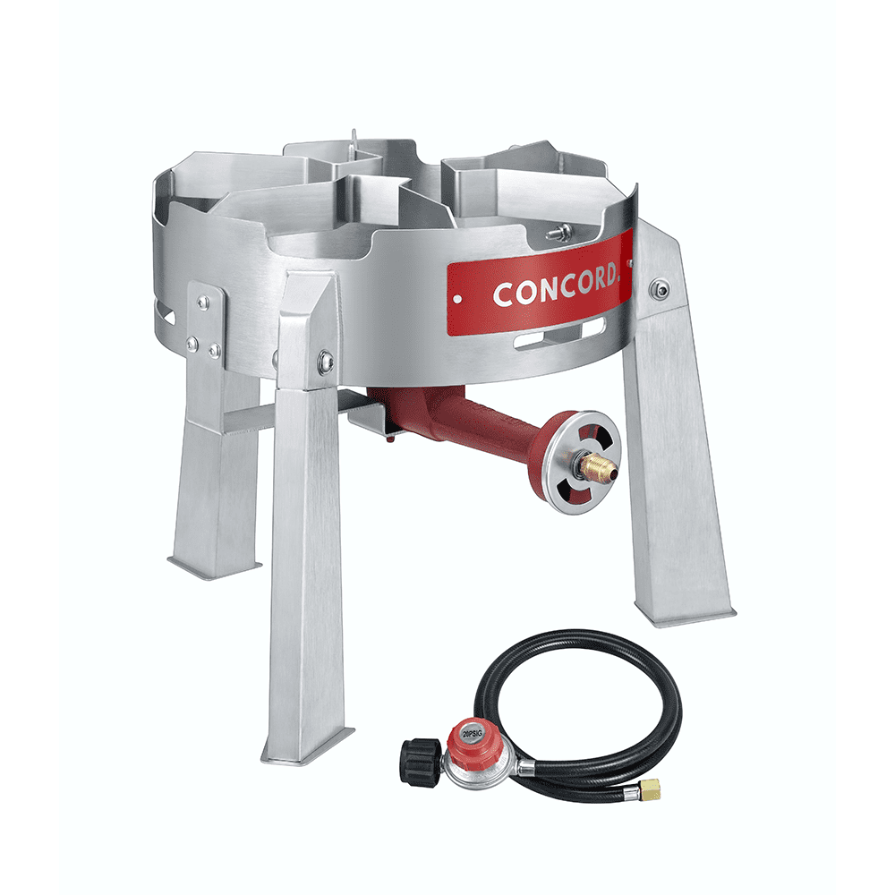 Concord Titan Stainless Steel Single Propane Burner for Outdoor Cooking