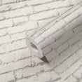 thumbnail image 1 of CONCORD WALLCOVERINGS ™ Sample of Realistic Industrial Brick Vinyl Wallpaper, Non-Self-Adhesive, Washable & Fade-Resistant- 7in x 10in - For Display Purpose Only (Not a Full Roll), 1 of 4