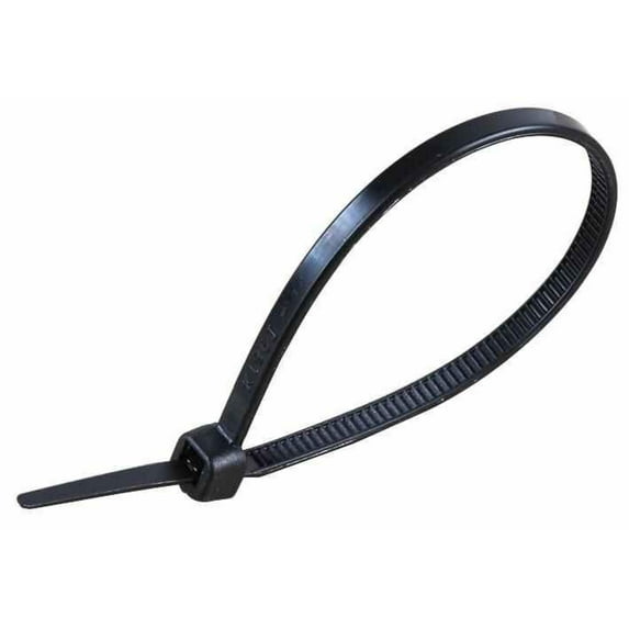 CONCORDIA TECHNOLOGIES - Nylon Cable Ties 100mm x 2.5mm Black 500 Pack