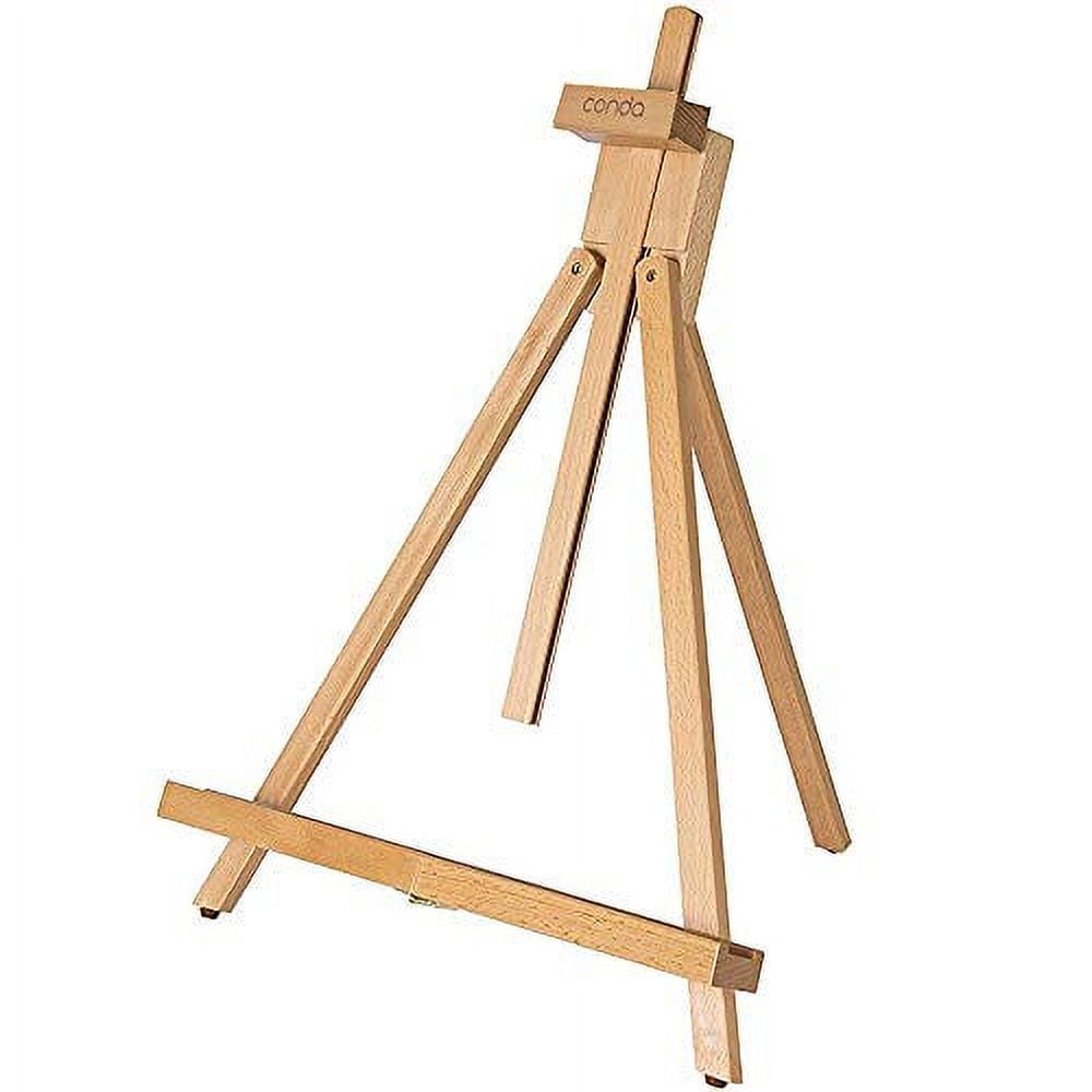 66 Reinforced Artist Easel Stand, Extra Thick Aluminum Metal Tripod  Display Easel with Portable Bag for Drawing and Displaying