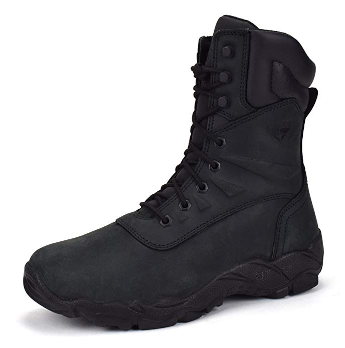 CONDOR Dakota Men's 8" Steel Toe Work Boot - Black Nubuck, Size 12 E US - image 1 of 1