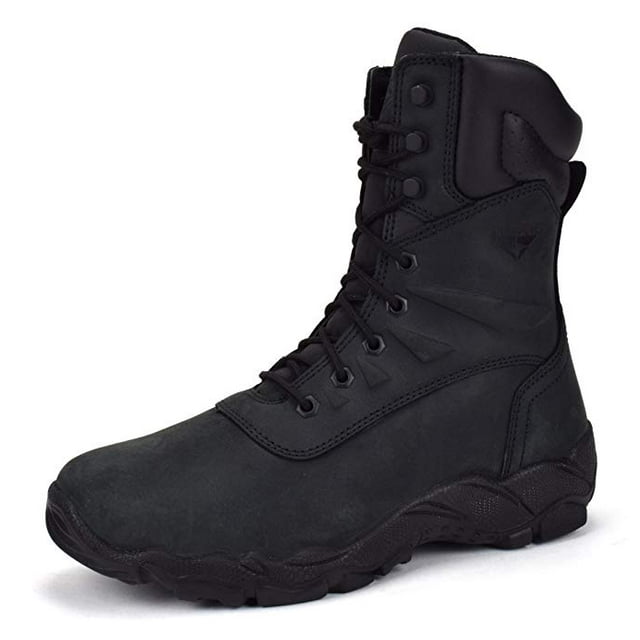 CONDOR Dakota Men's 8" Steel Toe Work Boot - Black Nubuck, Size 12 E US