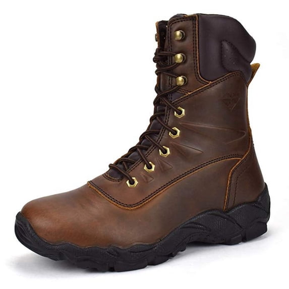 CONDOR Dakota Men's 8" Steel Toe Work Boot - Brown, Size 13 E US