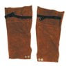 Condor Flame-Resistant Sleeve, Leather, 18 in Length, Brown, Straight Cuff 5T180