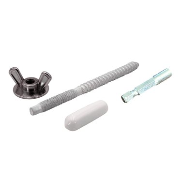 25 Sets M8 Hurricane Anchor Kit - Wood & Brick Wall Protection With Drill Bit & Tool