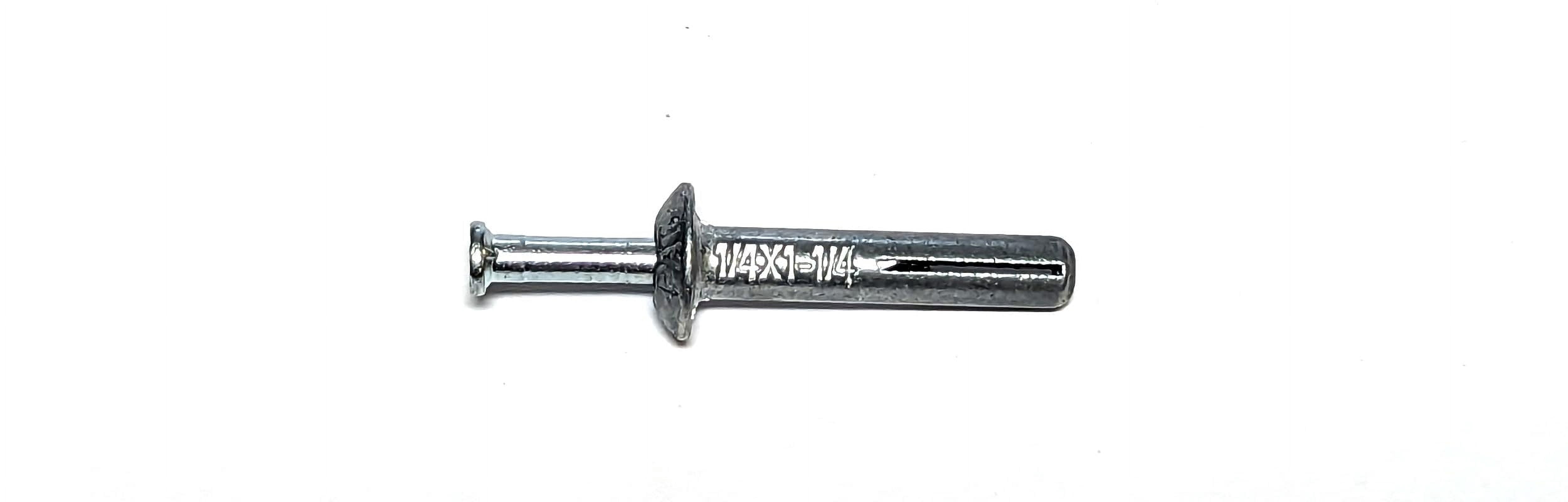 CONFAST 1/4" x 1-1/4" Hammer Drive Nail in Anchor (100 per Box)