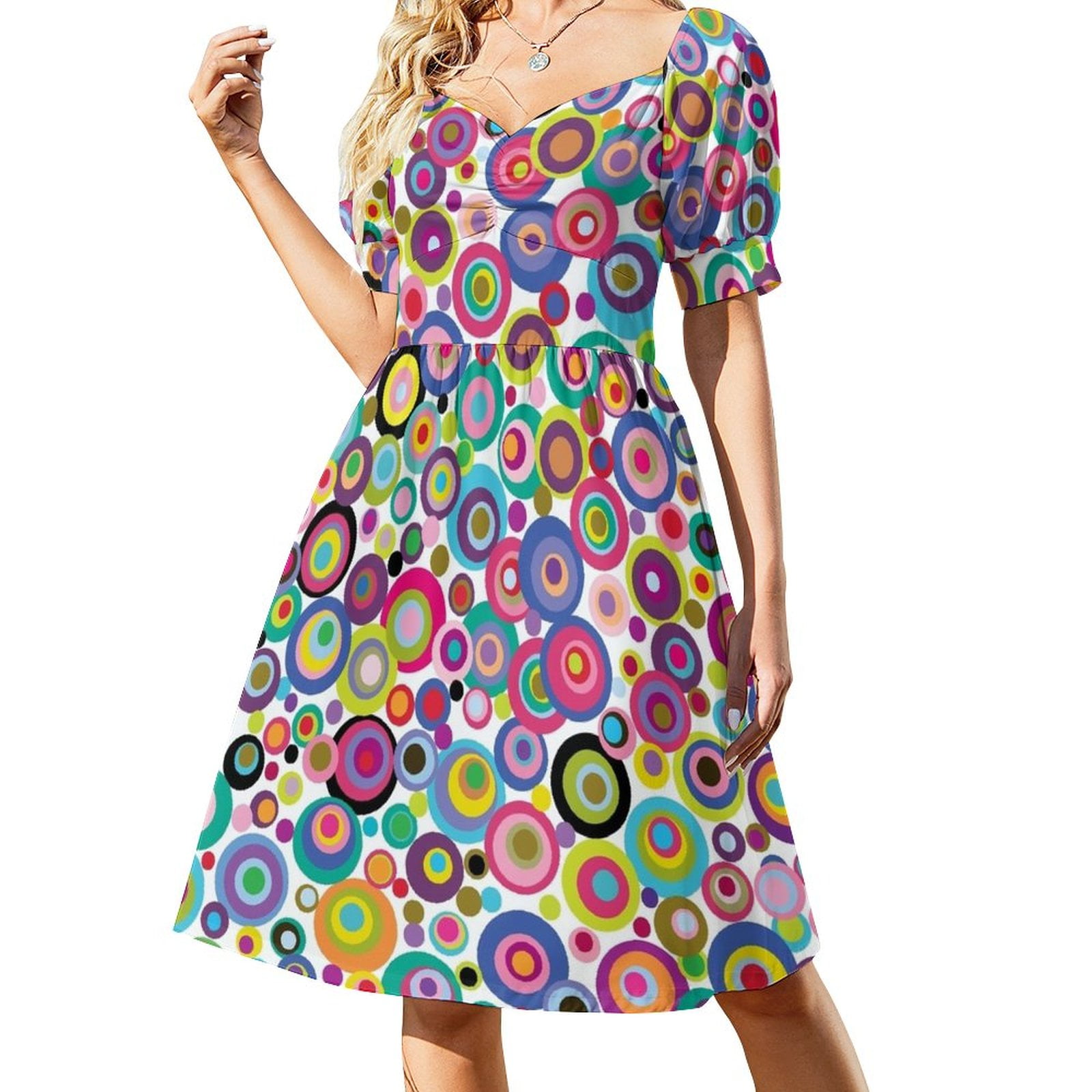 CONFETTI DOTS Sleeveless Dress evening dress Party dresses for women ...