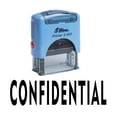 thumbnail image 1 of CONFIDENTIAL Self Inking Rubber Stamp Custom Shiny Office Stationary Stamp, 1 of 1